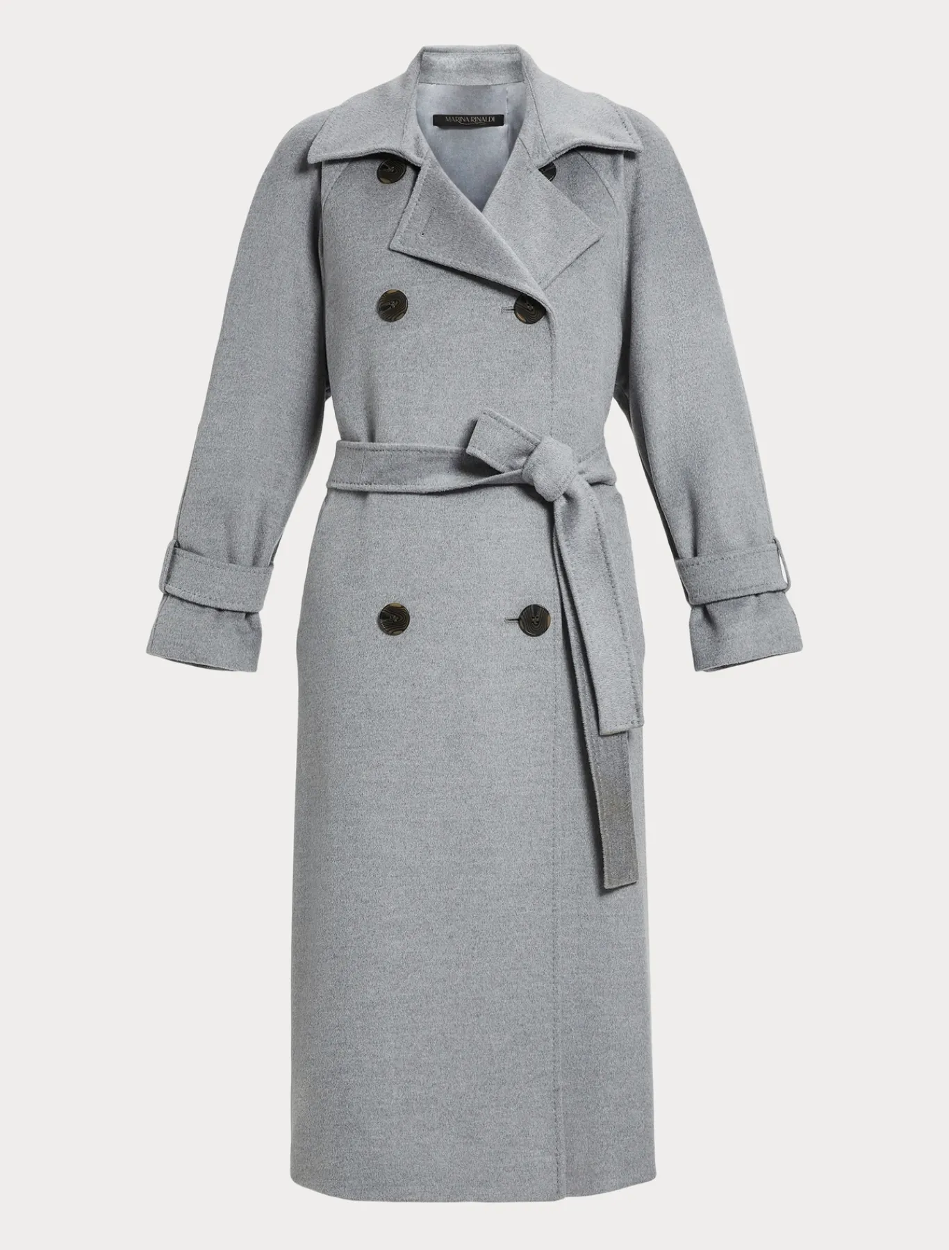 Marina Rinaldi Cappotti & Trench | Cappotti & Trench*Cappotto in drap di lana GRIGIOMEDIO