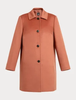 Marina Rinaldi Cappotti & Trench | Cappotti & Trench*Cappotto in drap di lana TERRACOTTA