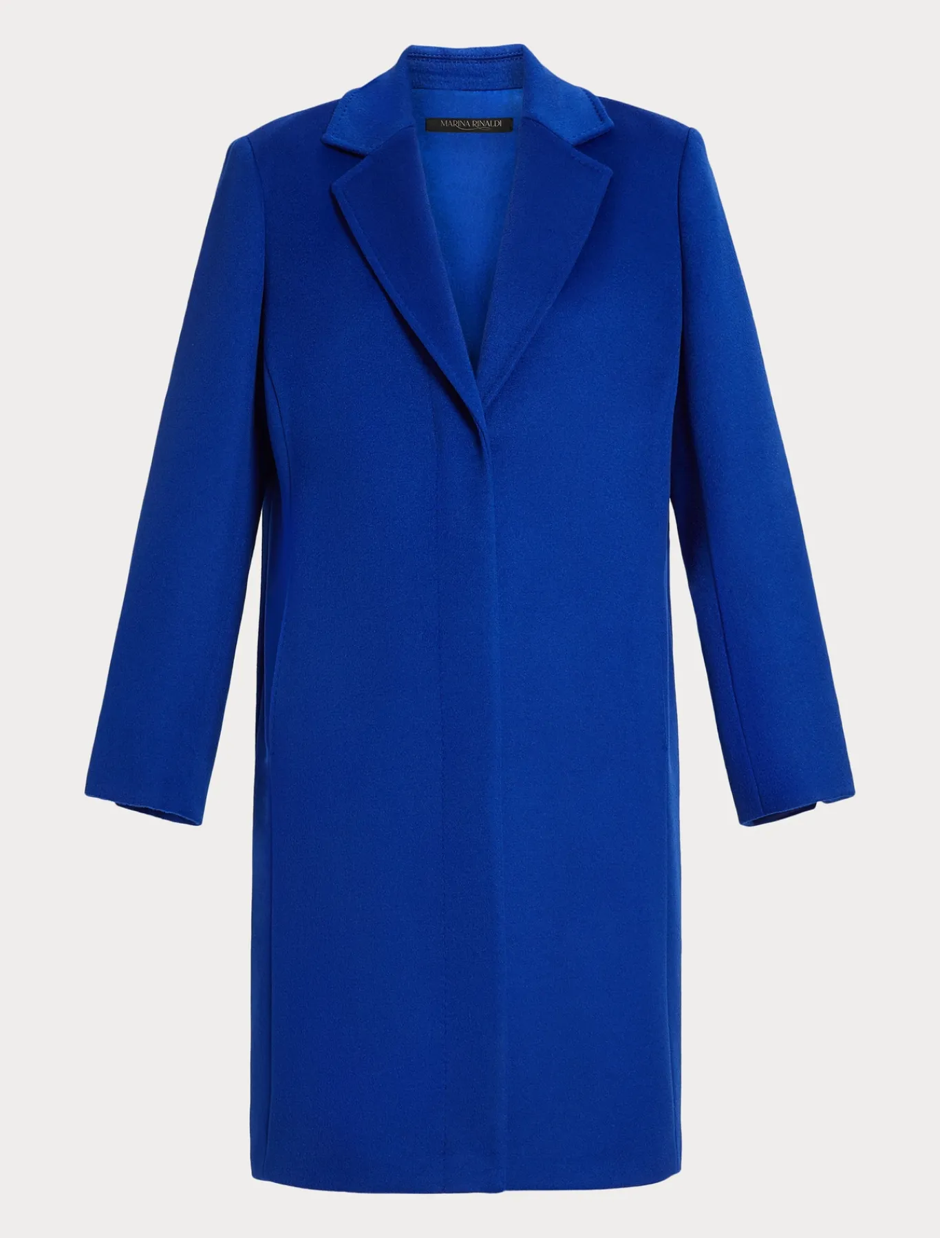 Marina Rinaldi Cappotti & Trench | Cappotti & Trench*Cappotto in drap di lana BLUETTE