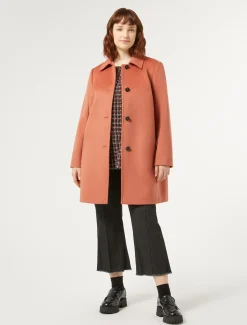 Marina Rinaldi Cappotti & Trench | Cappotti & Trench*Cappotto in drap di lana TERRACOTTA