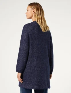 Marina Rinaldi Cappotti & Trench | Cappotti & Trench*Cappotto in filato di maglia BLUMARINO
