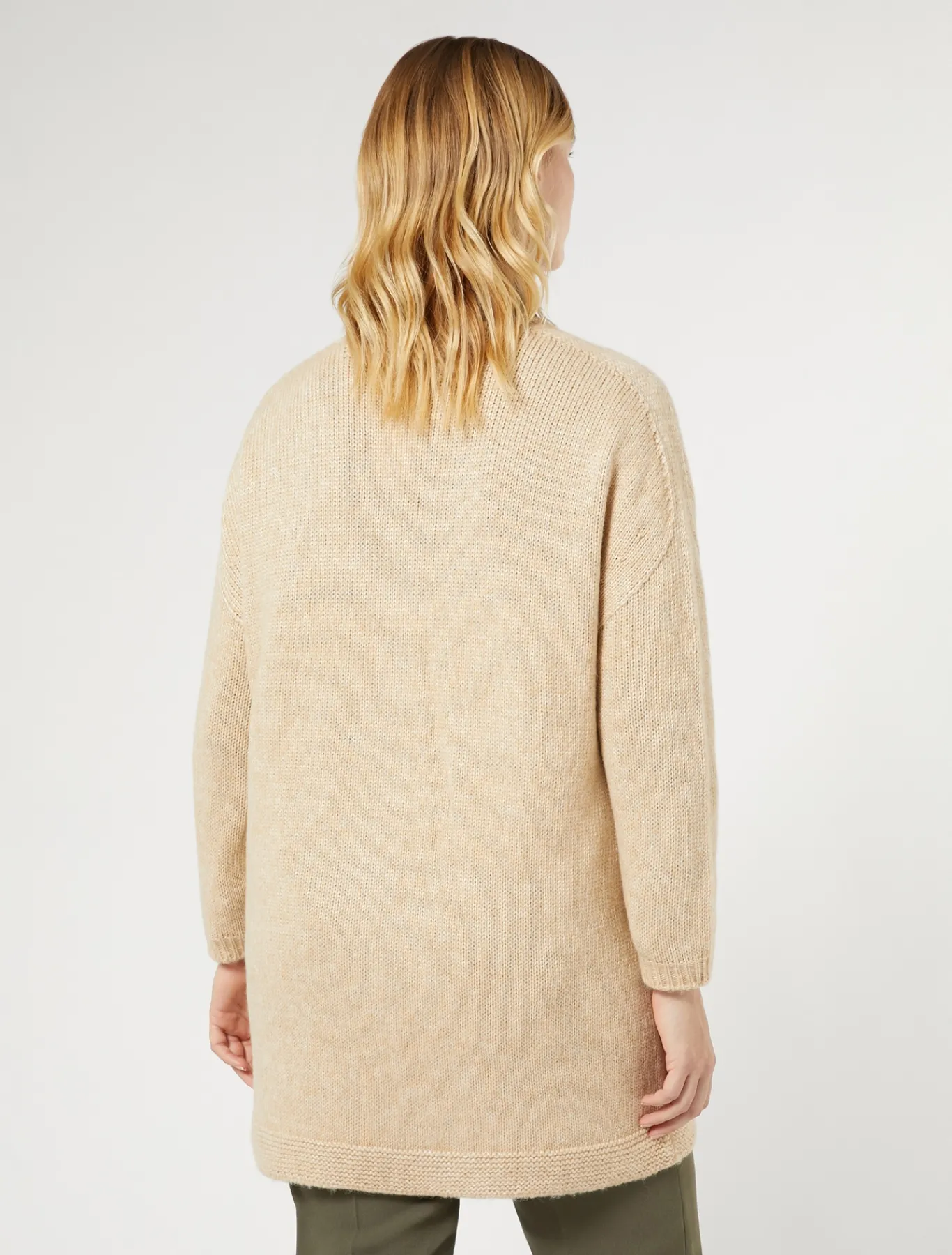 Marina Rinaldi Cappotti & Trench | Cappotti & Trench*Cappotto in filato di maglia ALBINO