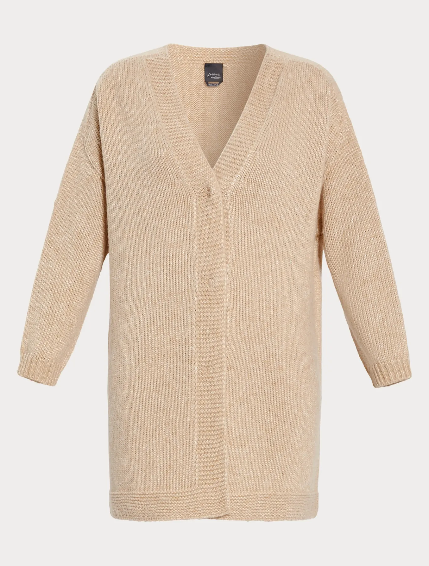 Marina Rinaldi Cappotti & Trench | Cappotti & Trench*Cappotto in filato di maglia ALBINO