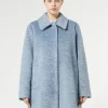 Marina Rinaldi Cappotti & Trench | Cappotti & Trench*Cappotto in jersey AZZURRO