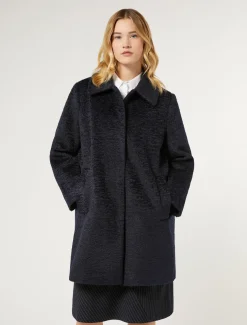 Marina Rinaldi Cappotti & Trench | Cappotti & Trench*Cappotto in jersey BLUMARINO