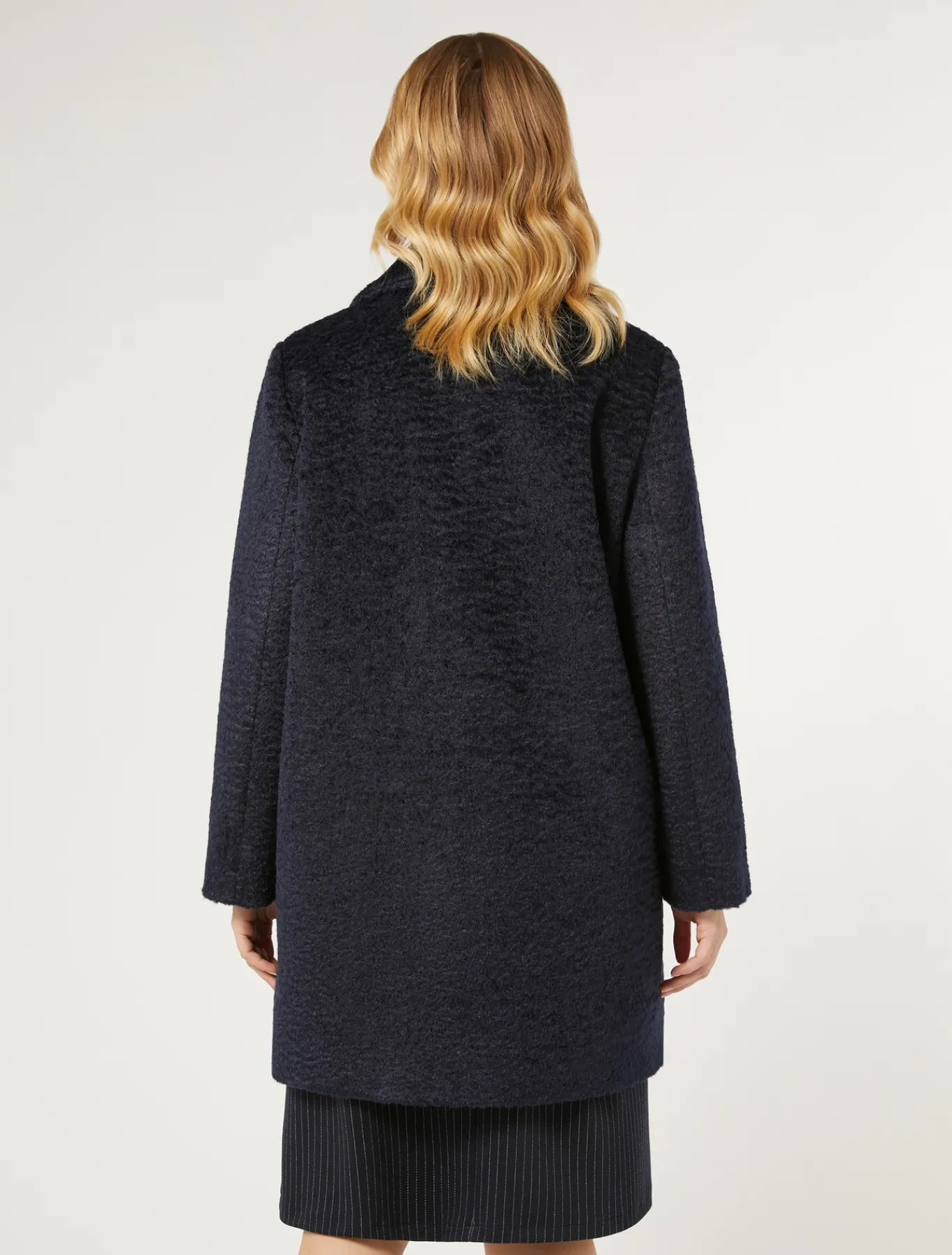 Marina Rinaldi Cappotti & Trench | Cappotti & Trench*Cappotto in jersey BLUMARINO