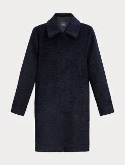 Marina Rinaldi Cappotti & Trench | Cappotti & Trench*Cappotto in jersey BLUMARINO