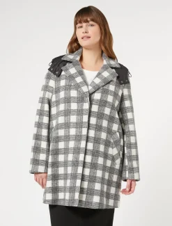 Marina Rinaldi Cappotti & Trench | Cappotti & Trench*Cappotto in jersey stretch BIANCO