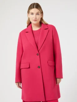 Marina Rinaldi Cappotti & Trench | Cappotti & Trench*Cappotto in jersey stretch ROSASHOCKING