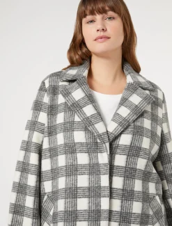 Marina Rinaldi Cappotti & Trench | Cappotti & Trench*Cappotto in jersey stretch BIANCO