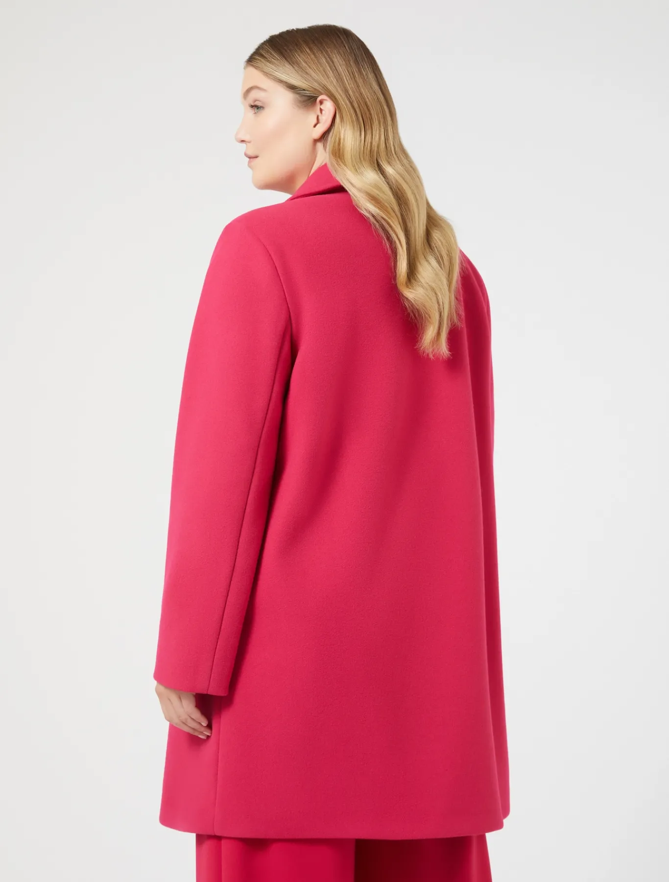 Marina Rinaldi Cappotti & Trench | Cappotti & Trench*Cappotto in jersey stretch ROSASHOCKING