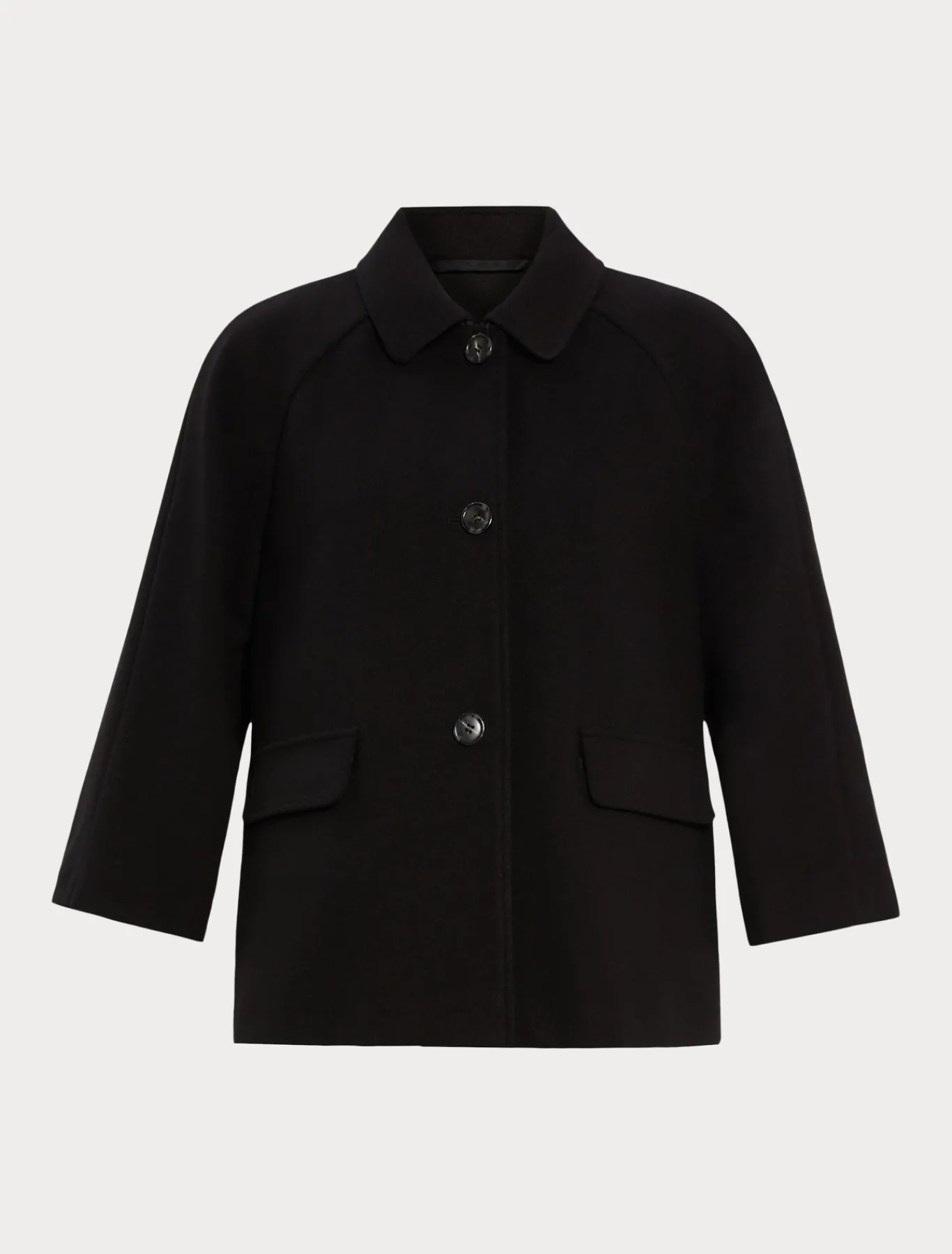 Marina Rinaldi Cappotti & Trench | Cappotti & Trench*Cappotto in jersey stretch NERO