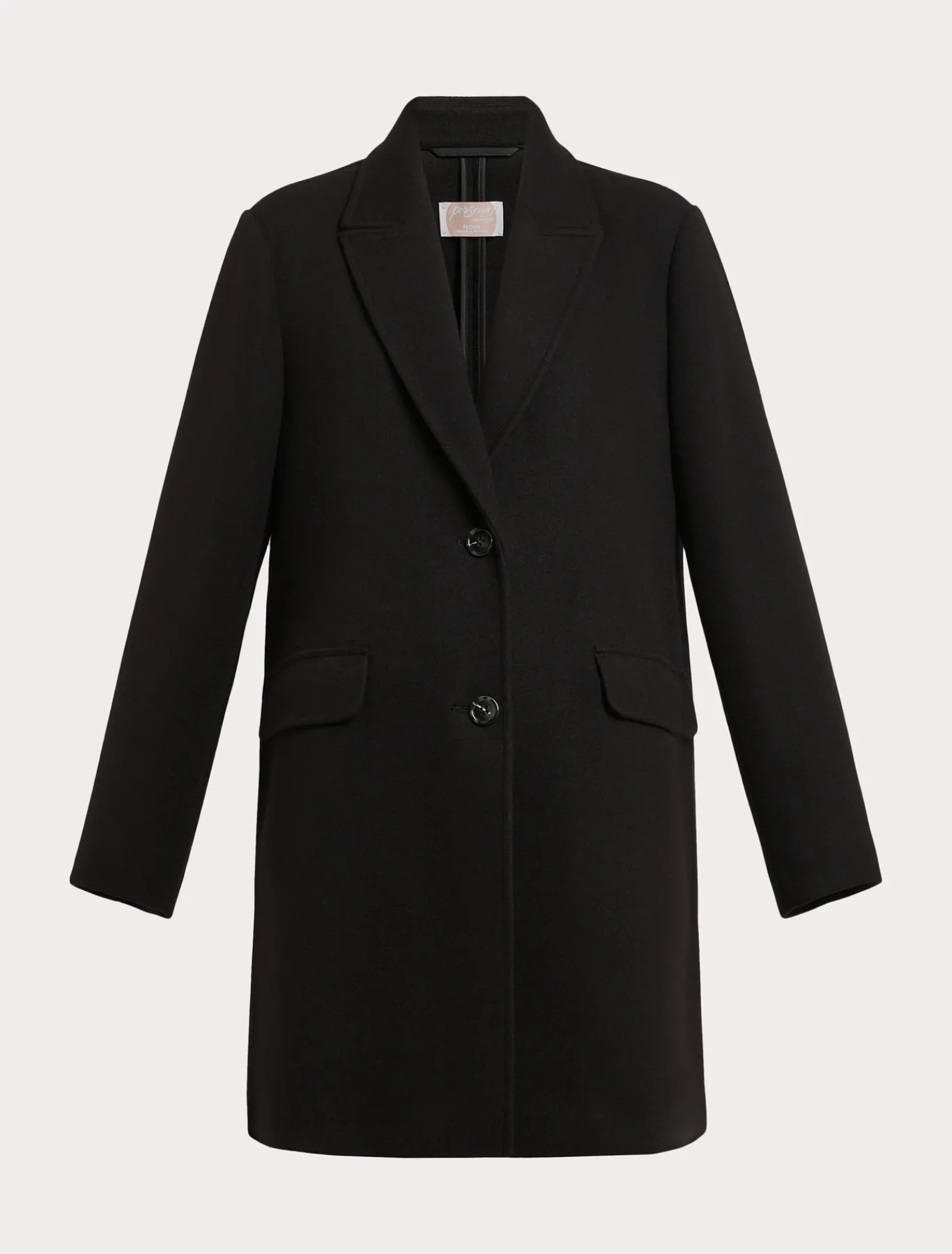 Marina Rinaldi Cappotti & Trench | Cappotti & Trench*Cappotto in jersey stretch NERO