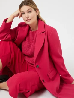 Marina Rinaldi Cappotti & Trench | Cappotti & Trench*Cappotto in jersey stretch ROSASHOCKING