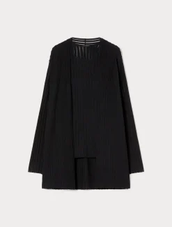 Marina Rinaldi Bluse | Maglieria*Cardigan e top in viscosa NERO
