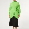 Marina Rinaldi Maglieria | Maglieria*Cardigan in cachemire LIME