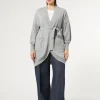 Marina Rinaldi Maglieria | Maglieria*Cardigan in cachemire GRIGIOMEDIO
