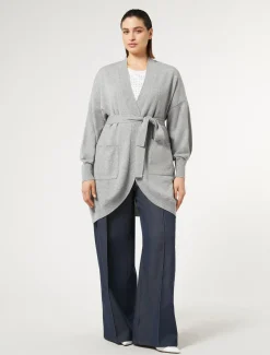 Marina Rinaldi Maglieria | Maglieria*Cardigan in cachemire GRIGIOMEDIO