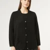 Marina Rinaldi Maglieria | Maglieria*Cardigan in cachemire NERO
