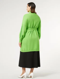 Marina Rinaldi Maglieria | Maglieria*Cardigan in cachemire LIME