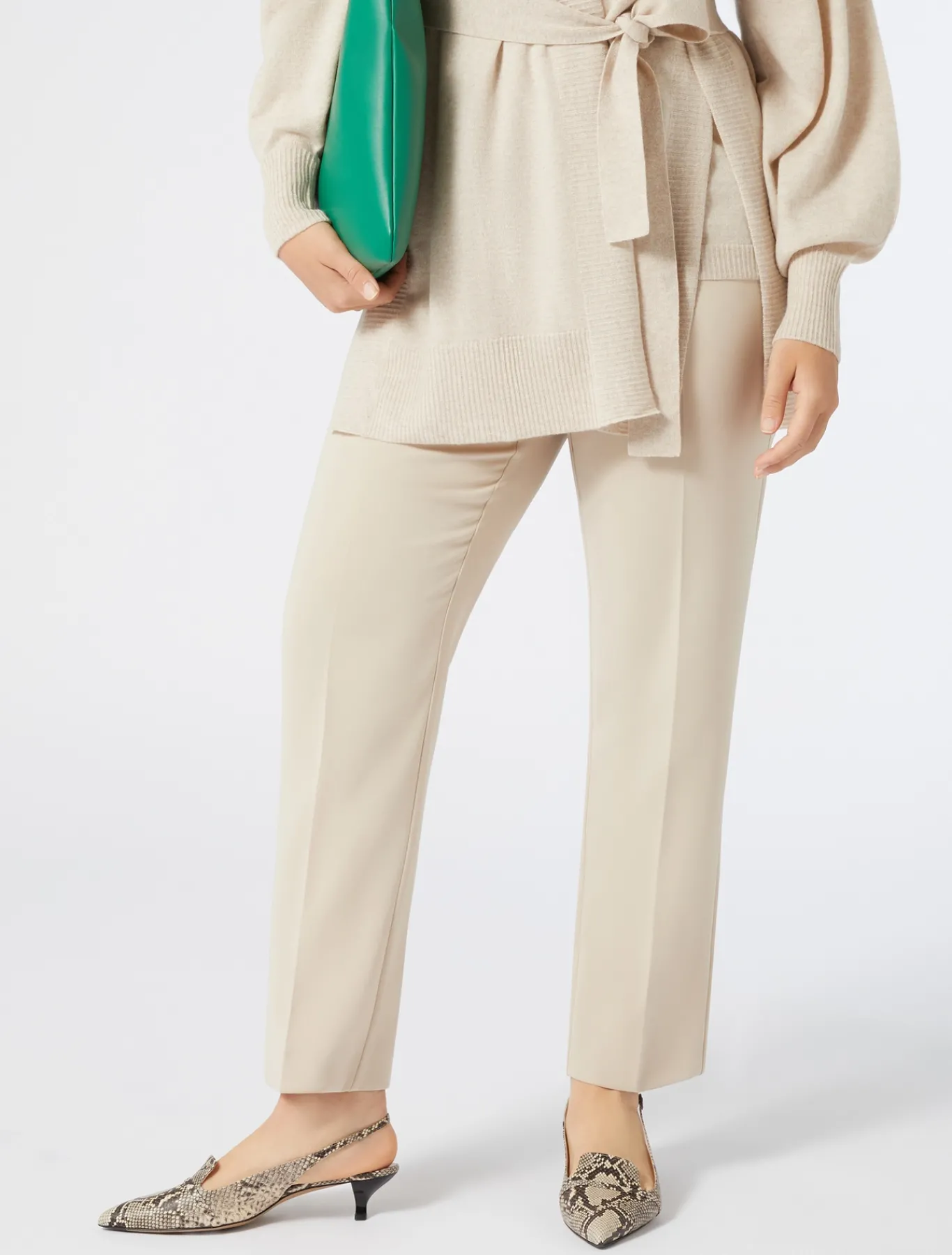 Marina Rinaldi Maglieria | Maglieria*Cardigan in cachemire BEIGE
