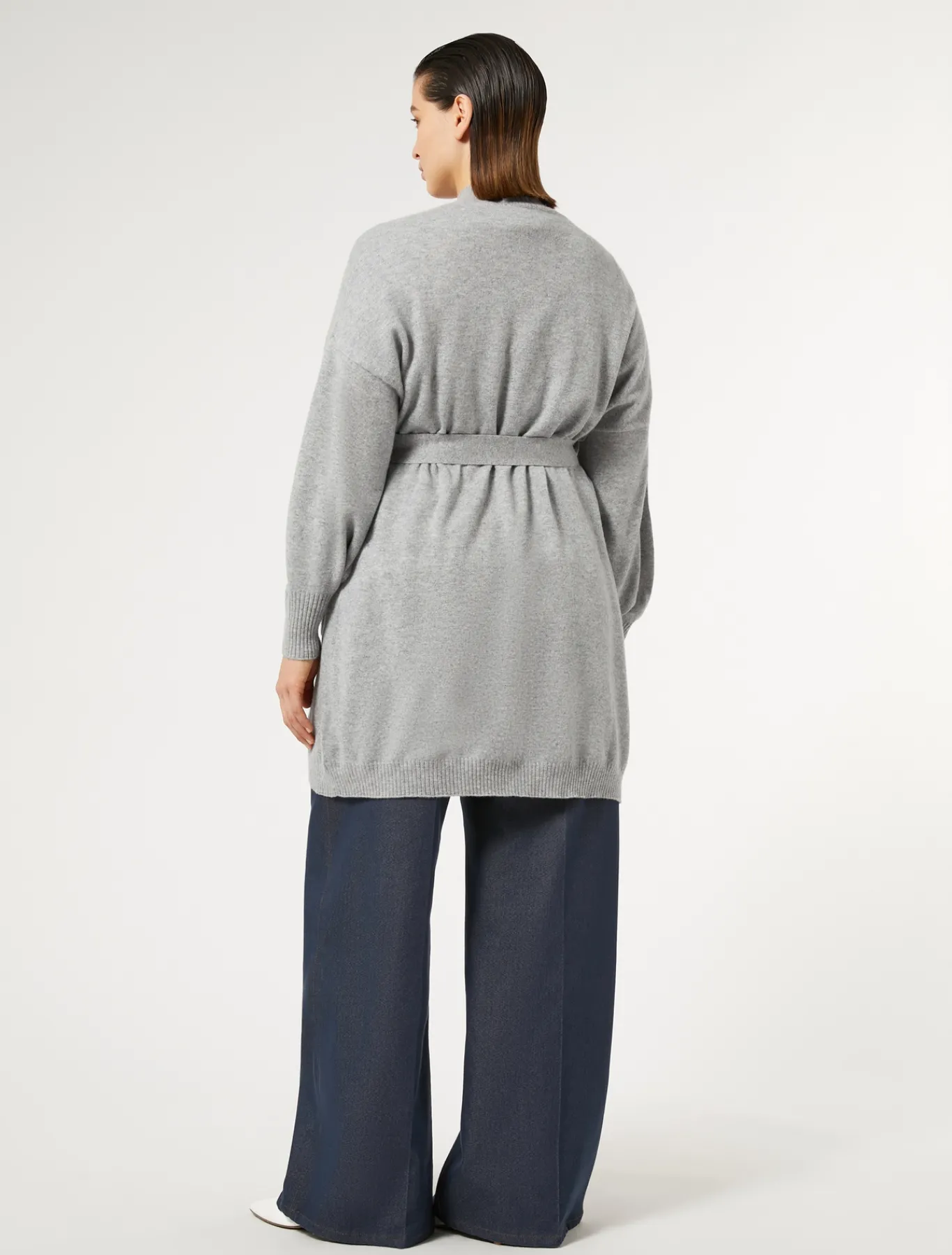 Marina Rinaldi Maglieria | Maglieria*Cardigan in cachemire GRIGIOMEDIO