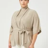 Marina Rinaldi Maglieria | Maglieria*Cardigan in filato di viscosa BEIGE