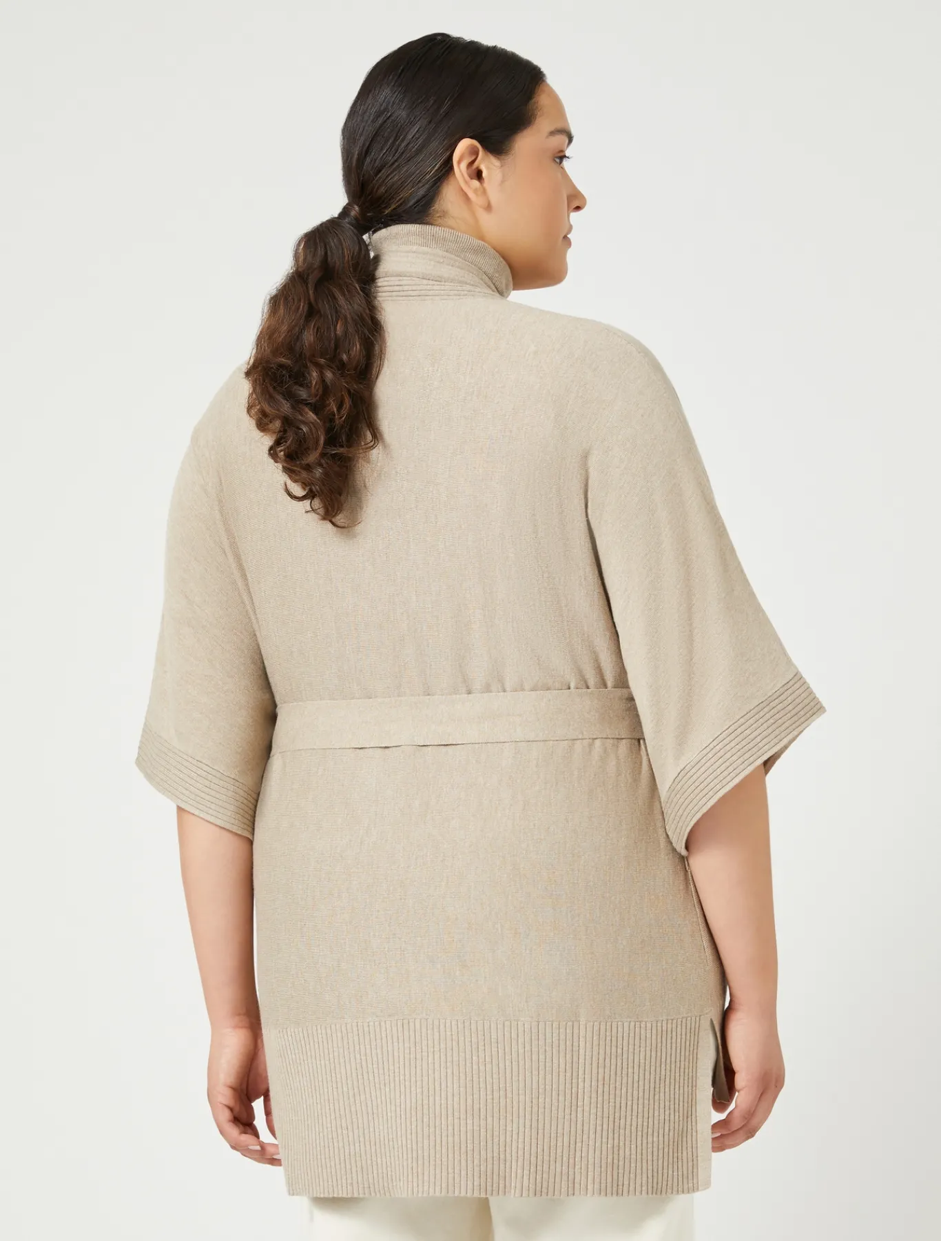 Marina Rinaldi Maglieria | Maglieria*Cardigan in filato di viscosa BEIGE