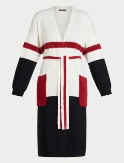 Marina Rinaldi Maglieria | Maglieria*Cardigan in lana BLUMARINO
