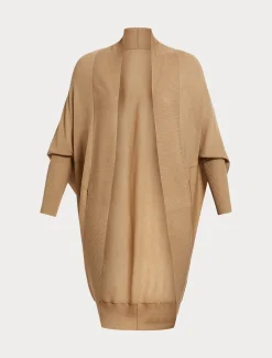 Marina Rinaldi Maglieria | Maglieria*Cardigan in lana e cachemire CAMMELLO