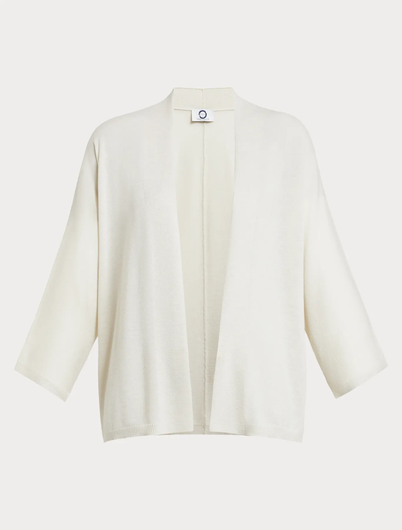 Marina Rinaldi Maglieria | Maglieria*Cardigan in lana metallizzata AVORIO