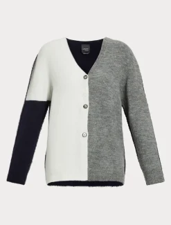 Marina Rinaldi Maglieria | Maglieria*Cardigan in lana soft BLUMARINO