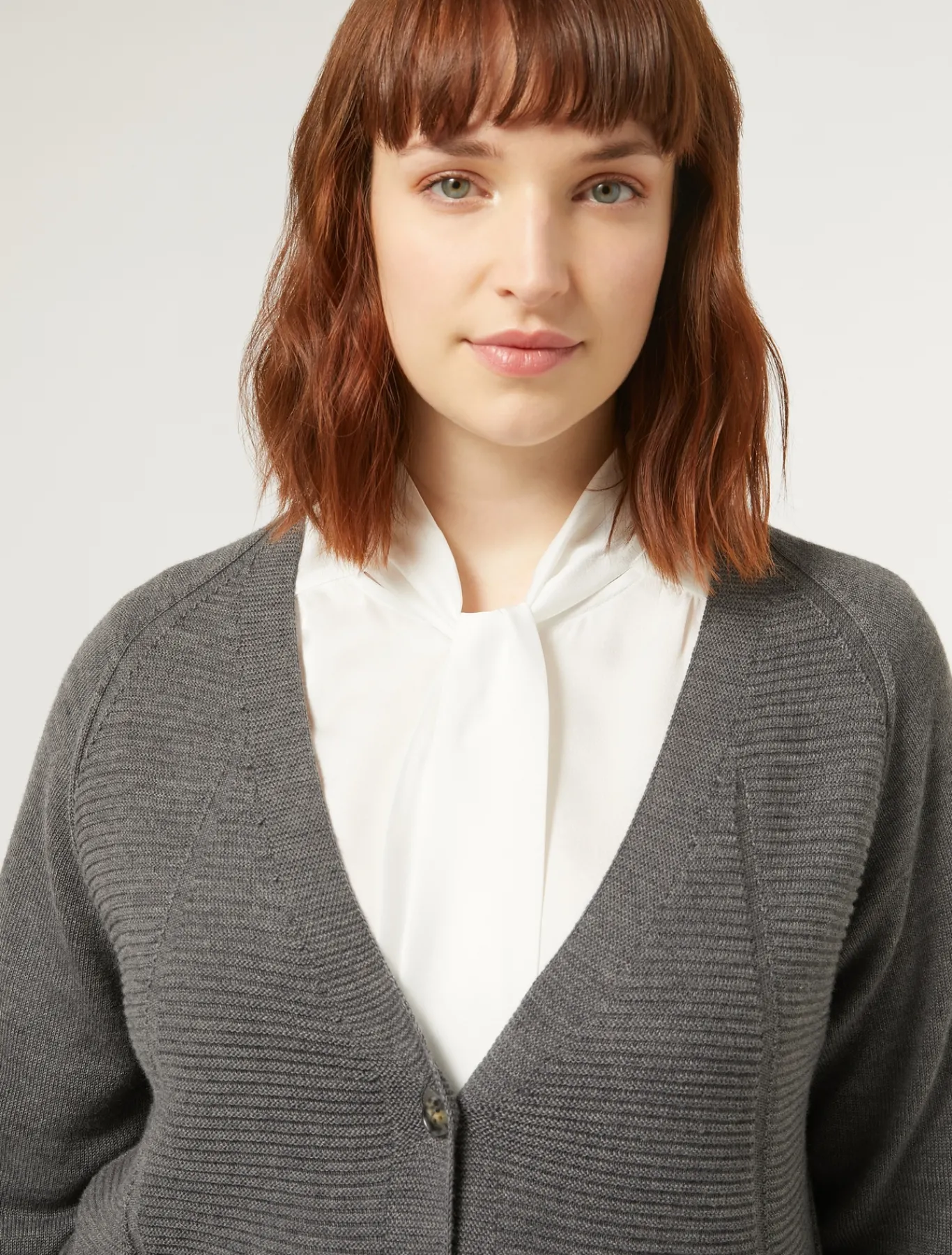 Marina Rinaldi Maglieria | Maglieria*Cardigan in misto lana AVIO