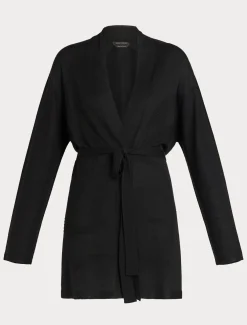 Marina Rinaldi Maglieria | Maglieria*Cardigan in misto lana NERO