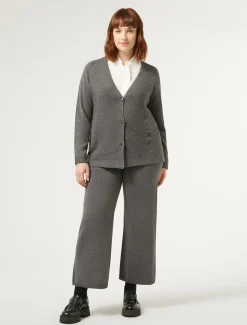 Marina Rinaldi Maglieria | Maglieria*Cardigan in misto lana AVIO