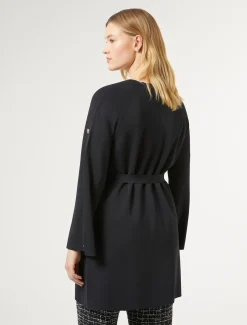 Marina Rinaldi Maglieria | Maglieria*Cardigan in viscosa BLUNOTTE