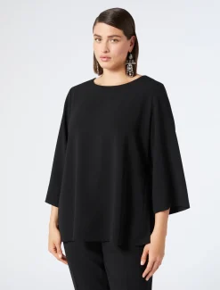 Marina Rinaldi Camicie & Bluse | Camicie & Bluse*Casacca in cady triacetato NERO
