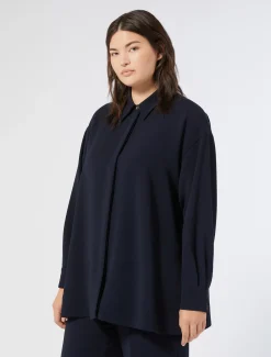 Marina Rinaldi Camicie & Bluse | Camicie & Bluse*Casacca in cady triacetato BLUNOTTE