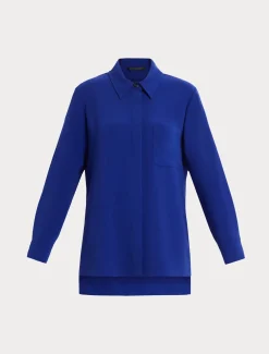 Marina Rinaldi Camicie & Bluse | Camicie & Bluse*Casacca in cady triacetato BLUVIOLA