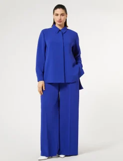 Marina Rinaldi Camicie & Bluse | Camicie & Bluse*Casacca in cady triacetato BLUVIOLA