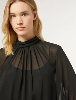 Marina Rinaldi Camicie & Bluse | Camicie & Bluse*Casacca in georgette NERO