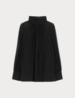 Marina Rinaldi Camicie & Bluse | Camicie & Bluse*Casacca in georgette NERO