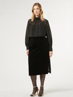 Marina Rinaldi Camicie & Bluse | Camicie & Bluse*Casacca in georgette NERO