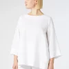Marina Rinaldi Camicie & Bluse | Camicie & Bluse*Casacca in lino BIANCOOTTICO