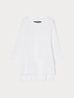 Marina Rinaldi Camicie & Bluse | Camicie & Bluse*Casacca in lino BIANCOOTTICO