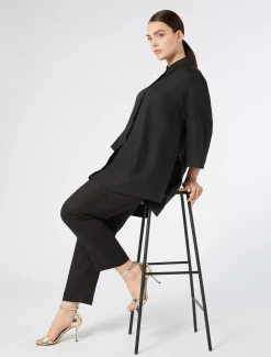 Marina Rinaldi Camicie & Bluse | Camicie & Bluse*Casacca in lino NERO