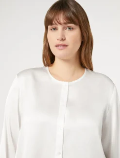 Marina Rinaldi Camicie & Bluse | Camicie & Bluse*Casacca in raso BIANCO