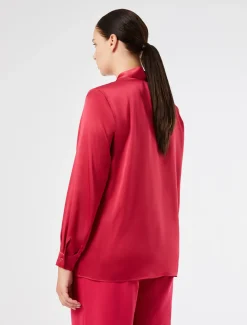 Marina Rinaldi Camicie & Bluse | Camicie & Bluse*Casacca in raso ROSSO