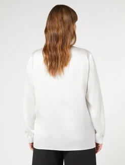 Marina Rinaldi Camicie & Bluse | Camicie & Bluse*Casacca in raso BIANCO