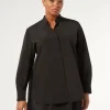 Marina Rinaldi Camicie & Bluse | Camicie & Bluse*Casacca in taffettà NERO